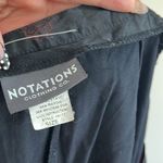 Notations Floral Black Women's Pants Size S Photo 6