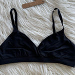 SKIMS  Fits Everybody Crossover Bralette Onyx Size Small Photo 0