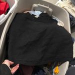 J.Crew  Black Wool Skirt Photo 2