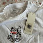 Levi's Squirrel Graphic Cropped Top Photo 1