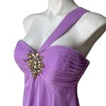 New, Evenings by Allure Lilac Mini Prom Dress, Sz 10 Photo 8