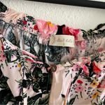 Altar'd State NWT Altar’d State Pink Floral Off the Shoulder Long Sleeve Tie Top Size Small Photo 4