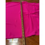 NWT CHAUS Hot Pink V Neck Flutter Sleeve Tunic Top Women's Medium Career Work Photo 1