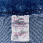 No Boundaries  Women’s overalls size Large Distressed Blue Denim Relaxed frayed Photo 13