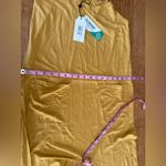 Universal Standard  NWT yellow adjustable casual jumpsuit sz 4XS 0/00 Photo 4