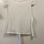 ASTR  the label white front tie Tank top sleeveless Photo 1