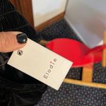 Elodie elastic waist, velvet trousers, size medium Photo 5