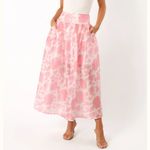 Petal and Pup  Pink Floral Skirt Photo 1