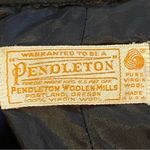 Pendleton Vintage  Virgin Wool Trouser Pants High Rise Black Size 10 Photo 8