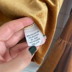 Torn By Ronny Kobo  Velvet Mustard Bell Sleeve Blouse Photo 3