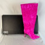 INC Hot Pink‎ Boots Knee Photo 2