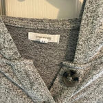 Maurice's Maurice’s Gray Henley Long Sleeve Pullover Hoodie Photo 4