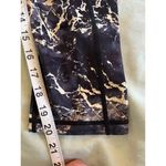 Constantly Varied Gear Leggings Women's sz S Gold Marble Squats Approved EUC Blue Photo 1