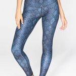 CHRLDR Snake Victory Sports Bra & High Waisted Leggings in Blue Photo 9