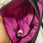 Nicole by Nicole Miller black leather cross body Photo 5