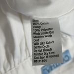 Cynthia Rowley  women's size 10 polka dot very cherry white skirt lined side zip Photo 5