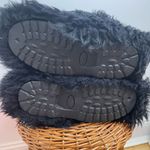 UGG  Australia Tall Black Fluff Mama Boots 7 Shaggy Momma Wool‎ Fluffy Rare Y2K Photo 4
