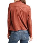 BB Dakota  Suede Blazer in Warm Rust Photo 1