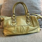 Coach Ashley convertible satchel or shoulder bag in lime green pebble leather Photo 3