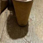 Kork-Ease  Suede Leather Open Toe Slide Platform Shoes Wedge Sandal Tan‎ Sz 9 Photo 7