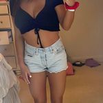 Levi's 501 High-Rise Button Shorts Photo 1