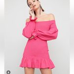 Revolve  Atoir The Ayla Mini Dress in Rouge‎ Pink Sz M Photo 2