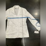 Cherokee WHITE  SCRUBS PROFESSIONAL WHITES WOMEN LAB COAT Photo 4