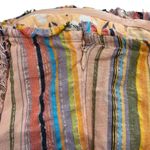 Pilcro Women’s Size M Rainbow Smocked Top Festival Going Out Strapless Photo 7