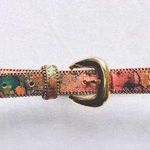 American Vintage UNIQUE ONE OF A KIND COLORFUL VINTAGE BELT — M/L — Excellent Condition! Photo 0