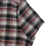 Christopher & Banks  Women’s X Black/Red/White Plaid Seersucker Cowgirl Top Farm Photo 3