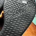 Skechers NWT Rumblers Young at Heart Black Wedge Sandals size 9.5 boho Photo 10