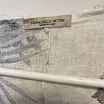 Francesca Bettini Linen Tropical Floral Print Open Front Kimono Cardigan OS Photo 7