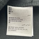 Bar III Women's Sleeveless Peplum Top Black Size S Casual Faux leather Blouse Photo 6