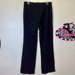 Woman’s black sparkly stretchy bootcut dress pants Size 30 Photo 3