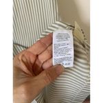 Madewell  Striped Button Mini Dress Green Gray Tank Size Small Photo 7