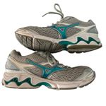 Mizuno Wave Inspire 13 Gray Green Sneakers Size 9 Photo 6