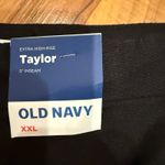 Old Navy  Taylor Extra High Rise Pleated Black Shorts Women's XXL linen blend NWT Photo 1