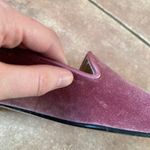 Jon Josef Womens Pink Velvet Vermont Ski Smoking Flat Gatsby Loafers Size 6 RARE Photo 2