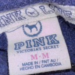 PINK - Victoria's Secret Victoria’s Secret pink zip up sweatshirt blue yellow jacket sweater Photo 2