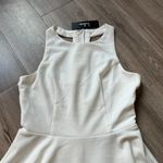 Lulus  Call Back White Backless Skater Dress Size M NWT Photo 4