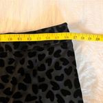 Ann Taylor  Velvet Heart Patterned Black‎ Pants Size 10P Photo 7
