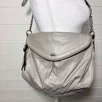 Juicy Couture  Pewter Gray Traveler Crossbody Faux Leather Adjustable Chain Strap Photo 14
