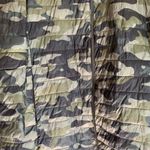 Torrid  Camo Trench Coat Jacket Women Size 6 Medium Green Black Winter Puffer Photo 1