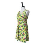 Lands' End Lands’ End Swim Dress Wrap Top Skirt Yellow Tropical Floral Women’s Size 12 Photo 5