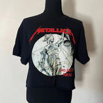 Urban Outfitters Metallica  Cropped T-Shirt Photo 0