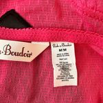 Hot Pink Lace Teddy with Black Hearts Lingerie M Medium 8 Photo 3