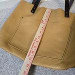Portland Leather Goods Medium Tote in Marigold Tan Handles Unicorn‎ Photo 13