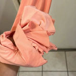 MISA Los Angeles Misa LA Domino Tie Front Maxi Dress Blush Pink Wedding Party Cocktail Reception Photo 8