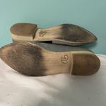 JG Women's Faux Leather Suede Gray Flats D'Orsay Cutout Slip On Shoes Sz 7 S Photo 5