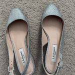 LK Bennett Silver sparkly shoes, low heel Photo 6